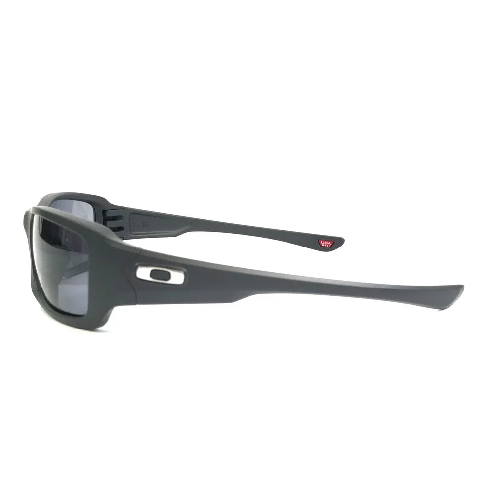 Oakley Sunglasses Fives Squared OO9238-3854 Matte Carbon Frames with Gray Lenses